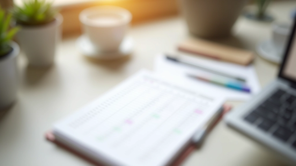 Calendrier personnel marqué avec des cases cochées représentant le suivi mensuel des économies et des objectifs financiers